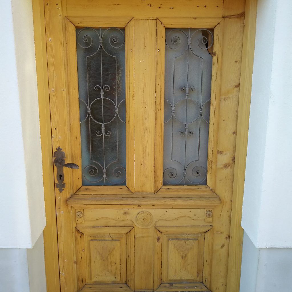 Holztüre - Meine Haustür aus Holz