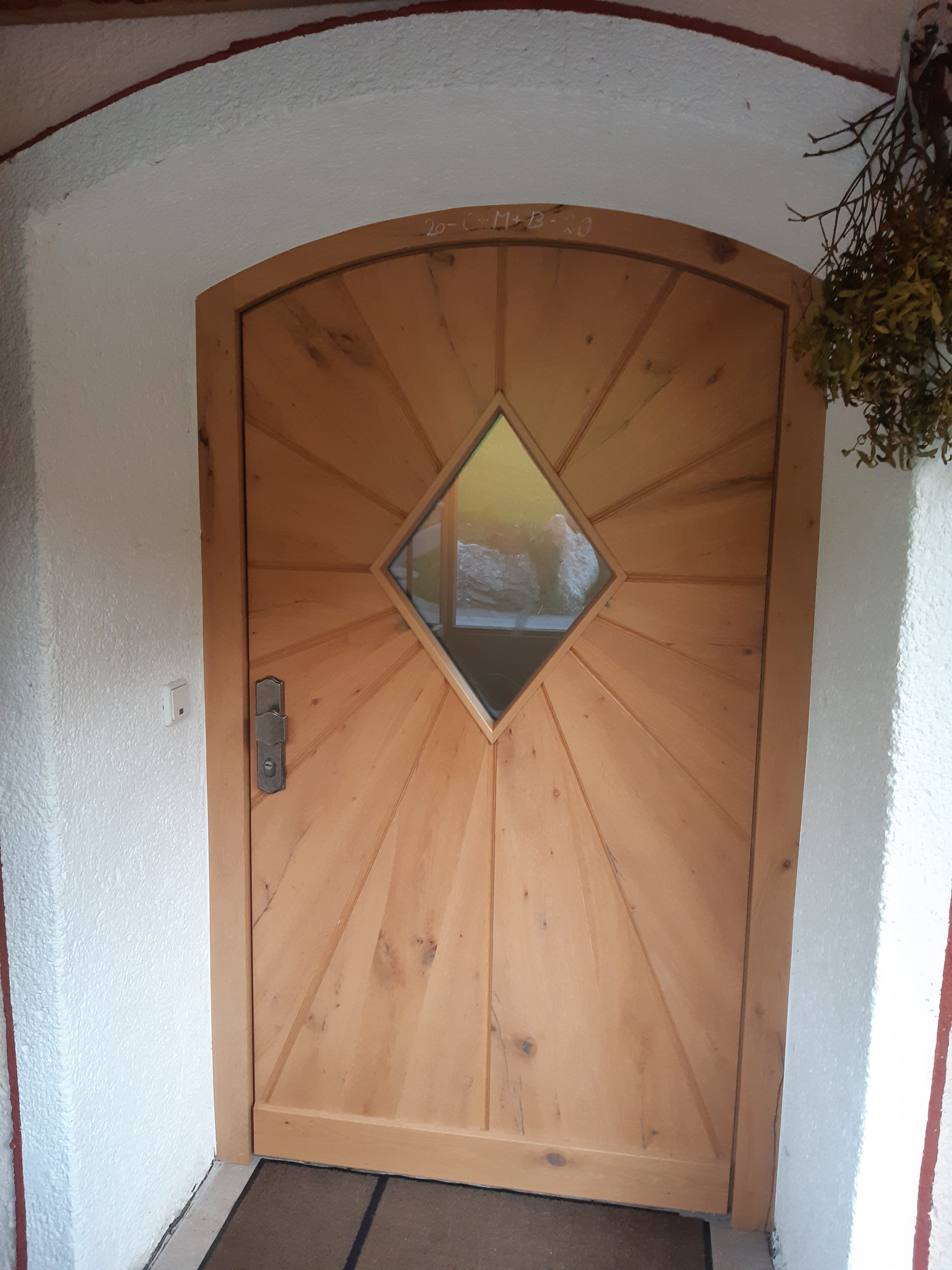 Bauernhaushaustüre - Meine Haustür aus Holz