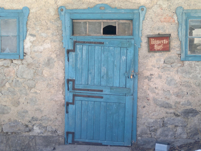 Eine neue Haustür aus altem Holz - Meine Haustür aus Holz